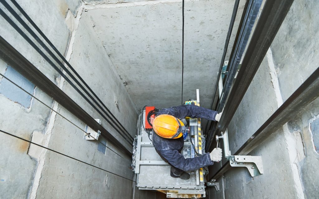 خطوات تركيب المصعد