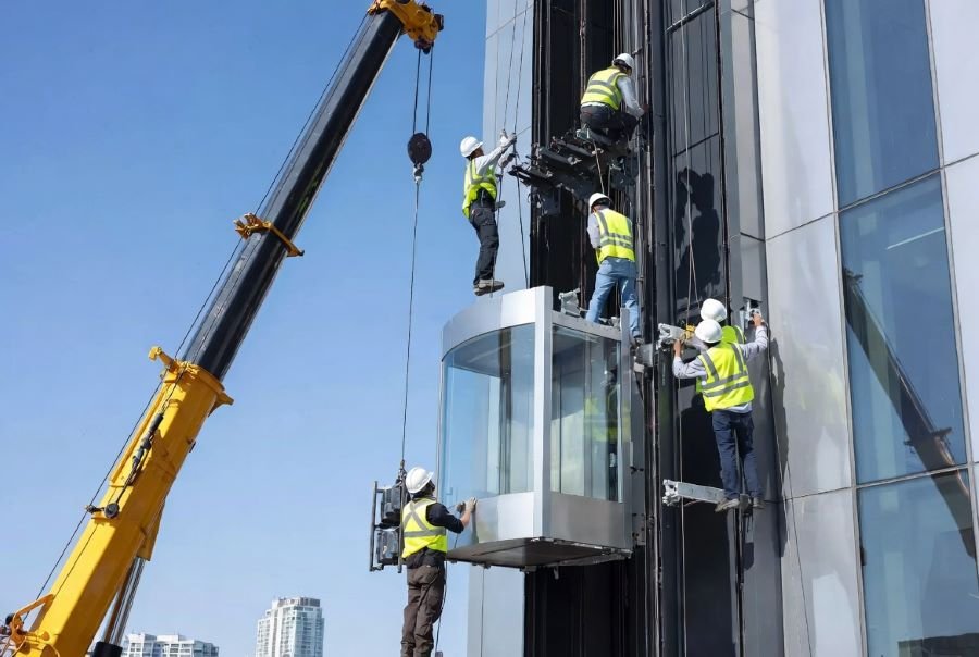Elevator Installation in syria