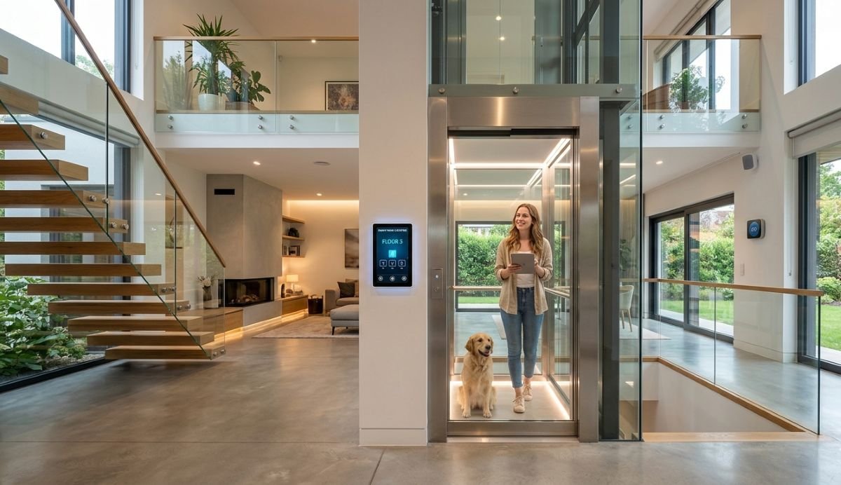 Modern Home Elevators