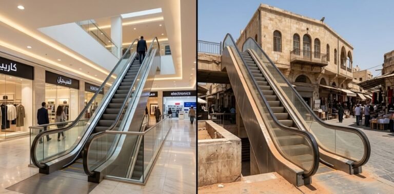 Indoor vs. Outdoor Escalators