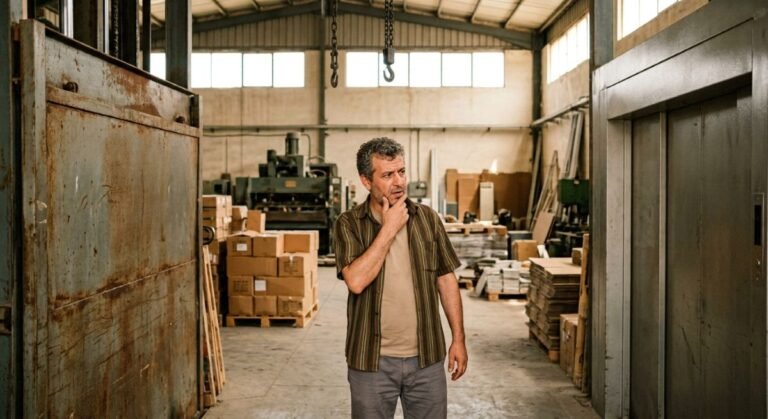 Right Freight Elevator in Syria