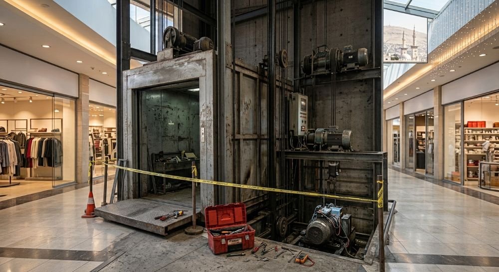 Safety Protocols Before Freight Elevator Maintenance